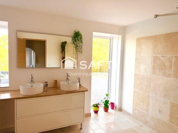 Maison 177m² 3 chb terrain 2000 m² garage 120m²