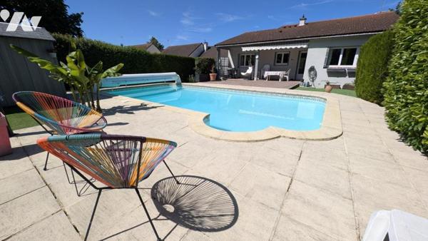 RARE CUSSET  quartier résidentiel Villa T6 de 161m² hab avec Parc, Piscine et Garage Double