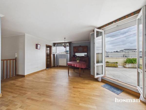Duplex T4 beau potentiel - Vue dégagée avec terrasse - Rue Jean Jacques Rousseau, Ivry-sur-Seine