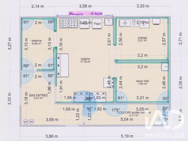 Droit au bail à vendre 55 m² Castanet-Tolosan