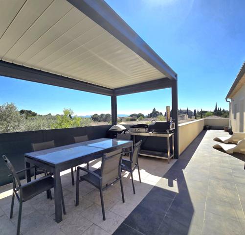 VILLA CONTEMPORAINE 2018 de 150m² | DPE A | PISCINE PIERRE DE BALI | 300M DU VILLAGE | CAUMONT-SUR-DURANCE
