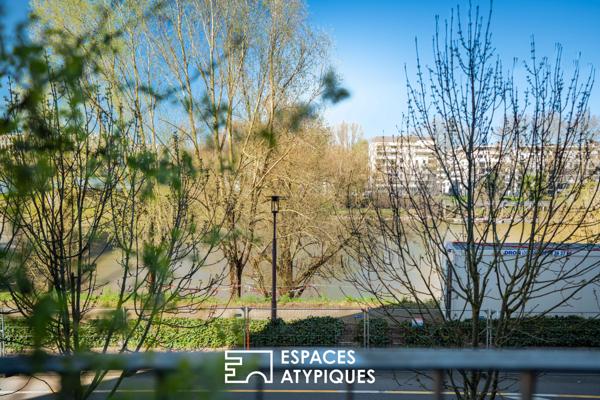 Loft contemporain avec terrasse de 105 m² sur l’Île de Nantes
