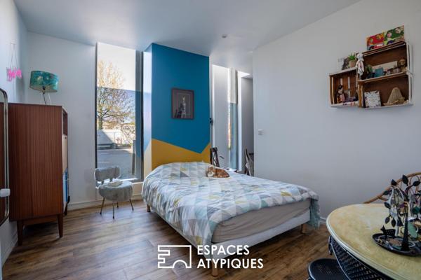 Loft contemporain avec terrasse de 105 m² sur l’Île de Nantes