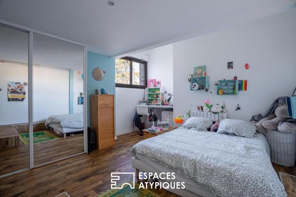 Loft contemporain avec terrasse de 105 m² sur l’Île de Nantes