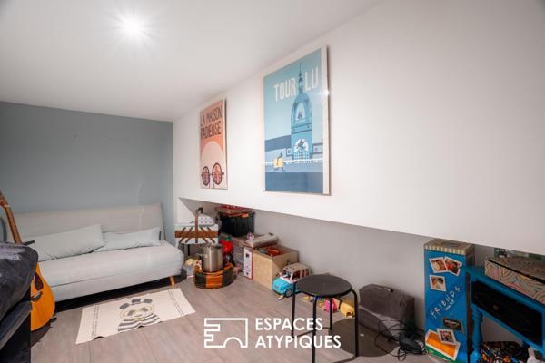 Loft contemporain avec terrasse de 105 m² sur l’Île de Nantes