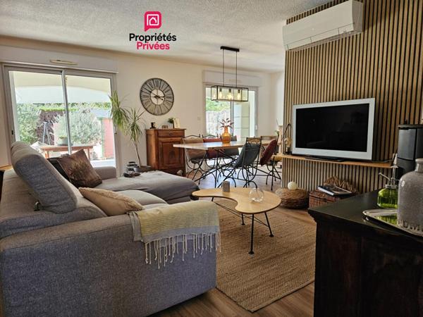 Maison plain-pied 95 m² - 3 chambres - piscine - garage - terrain 660 m² - Boé