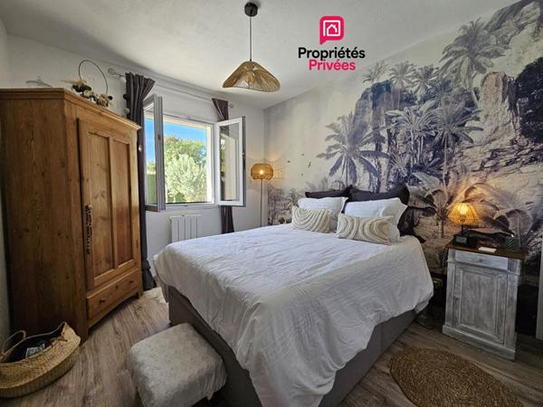 Maison plain-pied 95 m² - 3 chambres - piscine - garage - terrain 660 m² - Boé
