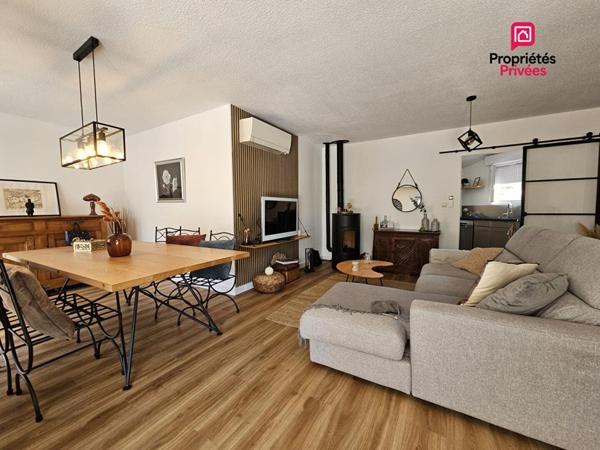 Maison plain-pied 95 m² - 3 chambres - piscine - garage - terrain 660 m² - Boé
