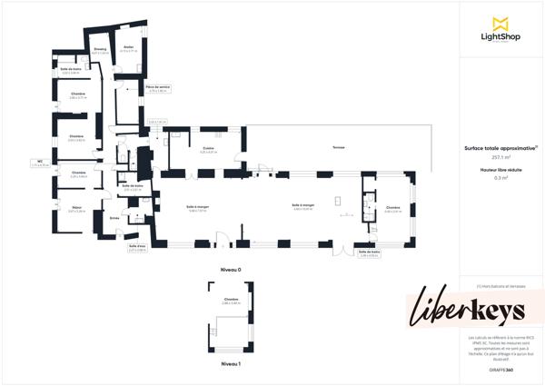 Restaurant Les Merisiers avec habitation attenante | Peïra Cava | Lucéram 