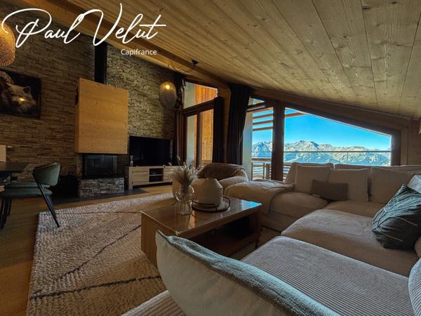 Appartement à vendre Alpe d’Huez – 4 chambres, dernier étage, vue panoramique