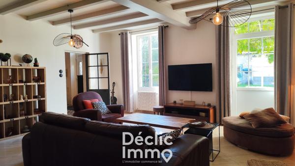 Vente maison de caractère Jarnac, 162m² 4 pièces 265 000€ avec garage