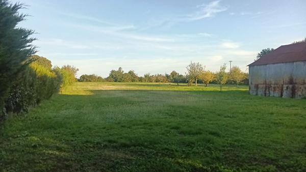 Maison de bourg et terrain