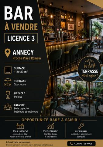 Fonds de commerce dans Annecy