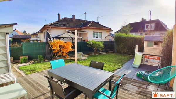 Appartement moderne rez-de-jardin !