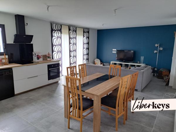 Maison de plain-pied à Saint-Augustin – 86,8 m²  3 chambres  Garage Terrain de 230m²