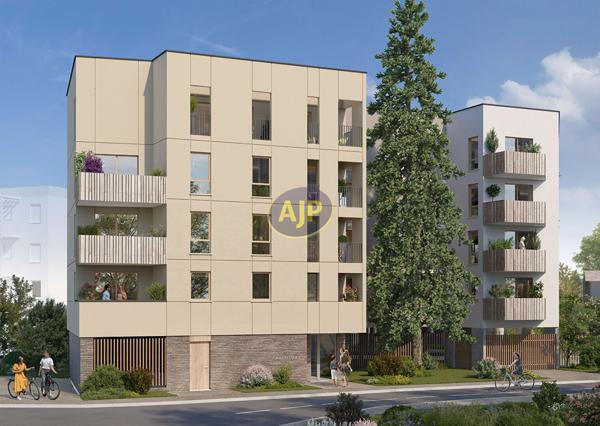 Appartement à vendre Cenon - 3 pièces, 64m² avec 2 chambre(s) à 221 400€ - AJP ACTEA Talence
