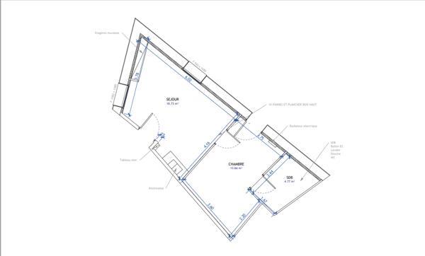 Appartement à vendre 2 pièces 37,42 m² Montaigu-Vendée