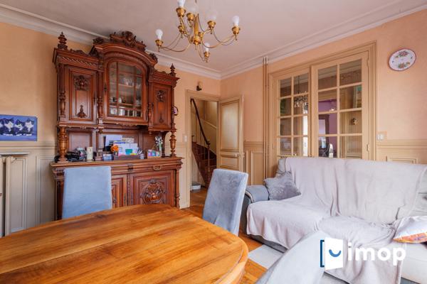 SEVRAN – MEULIERE – 88 M2 – LUMINEUSE – BEAU POTENTIEL - JARDIN