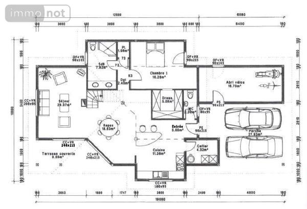 Maison à vendre à Bias dans les Landes (40170), ref : 40007-46