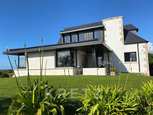 Maison d'architecte vue mer