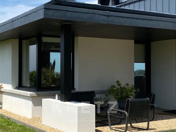 Maison d'architecte vue mer