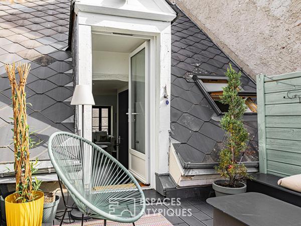 Appartement en duplex avec terrasse quartier Bannier