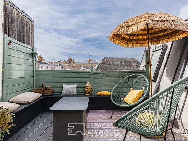 Appartement en duplex avec terrasse quartier Bannier