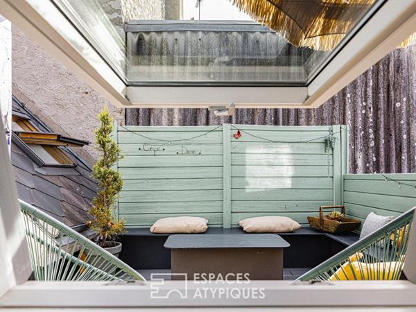 Appartement en duplex avec terrasse quartier Bannier