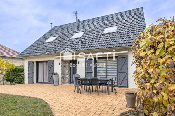 Maison 140M2, 7 pièces, 4 chambres, jardin 460m2