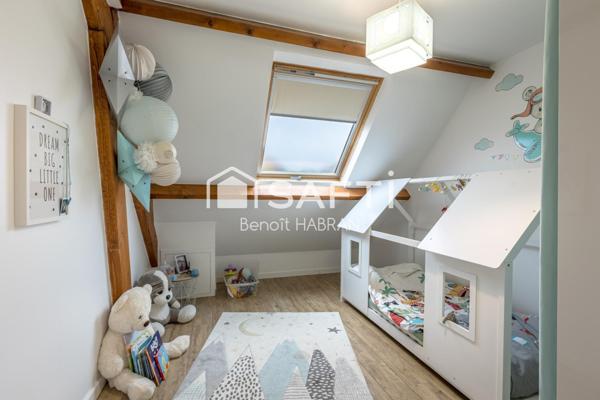 Maison 140M2, 7 pièces, 4 chambres, jardin 460m2