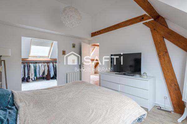 Maison 140M2, 7 pièces, 4 chambres, jardin 460m2