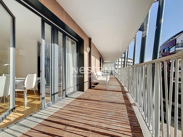 ISSY LES MOULINEAUX - QUARTIER FORT D'ISSY - Vente d'un appartement 3 pièces avec grand terrasse