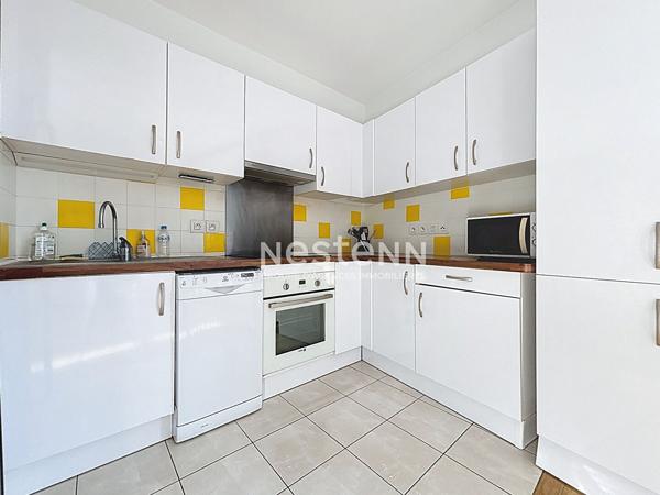 ISSY LES MOULINEAUX - QUARTIER FORT D'ISSY - Vente d'un appartement 3 pièces avec grand terrasse