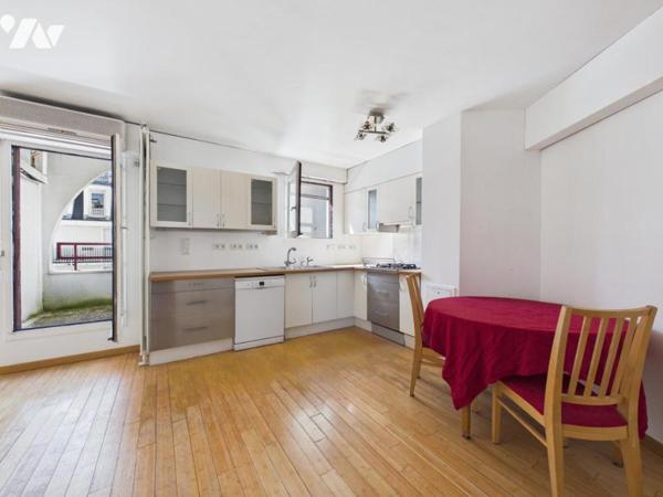 Duplex dernier étage 114m² 4 chambres balcons