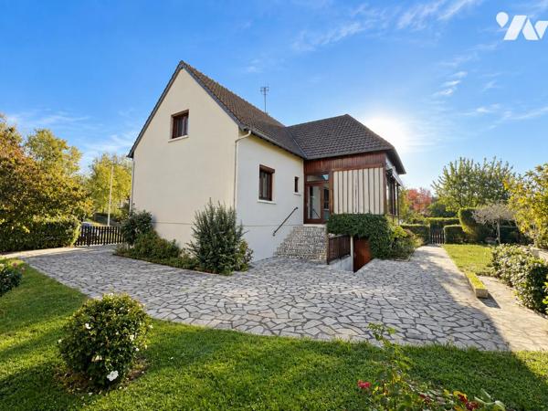JOUÉ-LES-TOURS - VALLEE VIOLETTE - MAISON FAMILIALE - 3 CHAMBRES + BUREAU - SOUS-SOL COMPLET