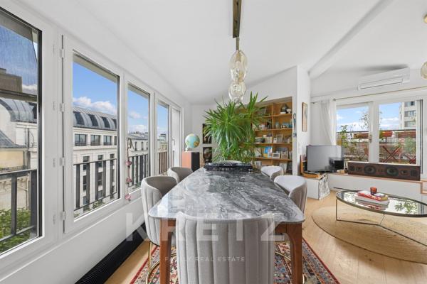 Paris 18ème - Penthouse avec terrasse