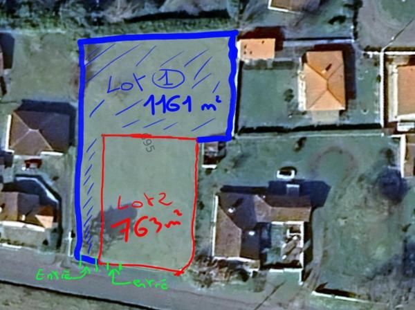 Proche de toutes commodités   763 m² viabilisé