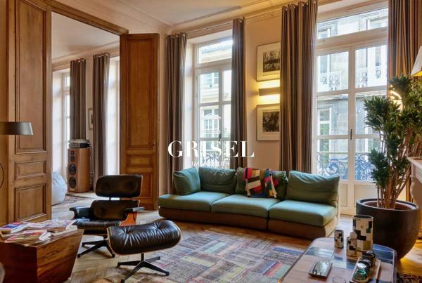 Appartement d'angle  211m² d'Exception à Bordeaux Hyper centre