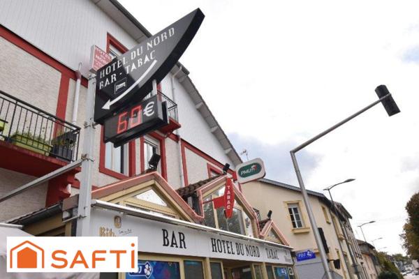 Superbe opportunité : fonds et murs commerciaux d'un hôtel de charme, bar, tabac, PMU, FDJ, en face du parc thermal