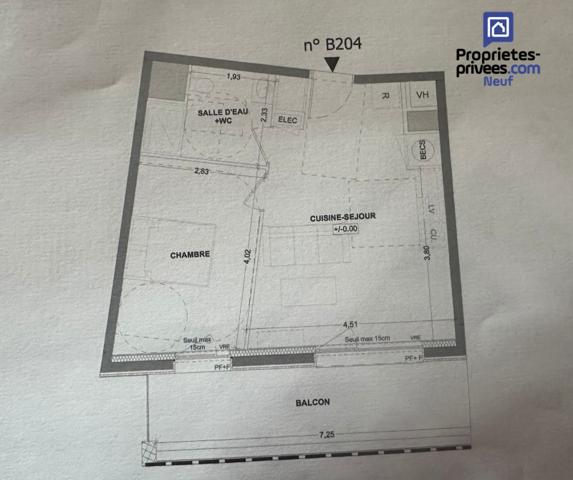Appartement Saint Malo 2 pièce(s) 40 m2