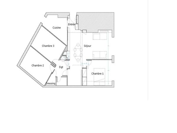 Appartement 4 pièces - 80 m²