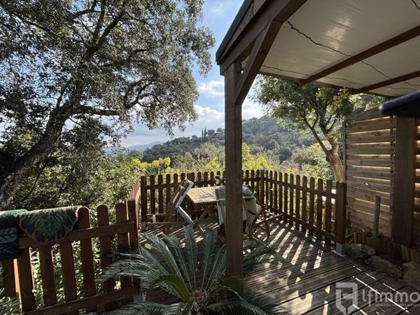Maison de vacances en bois de 4 pièces