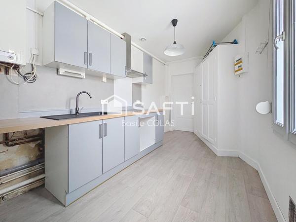 T2 lumineux 53 m² avec cave – Avenue Clemenceau