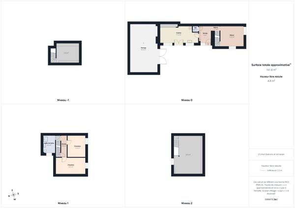 Maison à vendre  4 pièces - 95,42 m 2   FONTENAY AUX ROSES  - 92