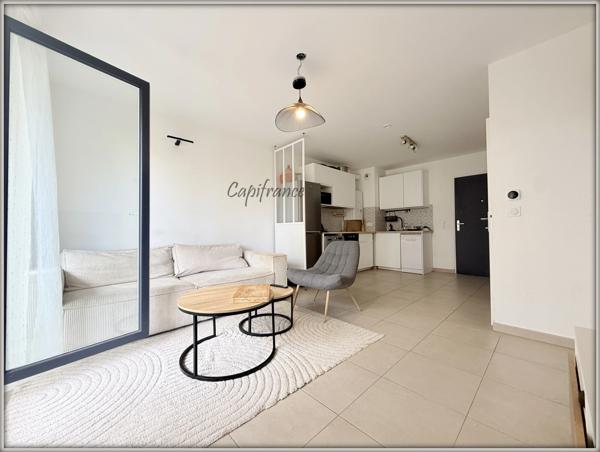 Gagny (93) — Appartement à louer 2 pièces meublé récent avec Jardin privatif de 50 m² + Parking