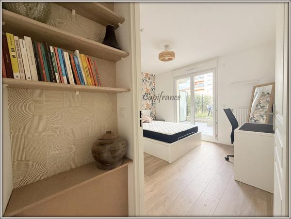 Gagny (93) — Appartement à louer 2 pièces meublé récent avec Jardin privatif de 50 m² + Parking