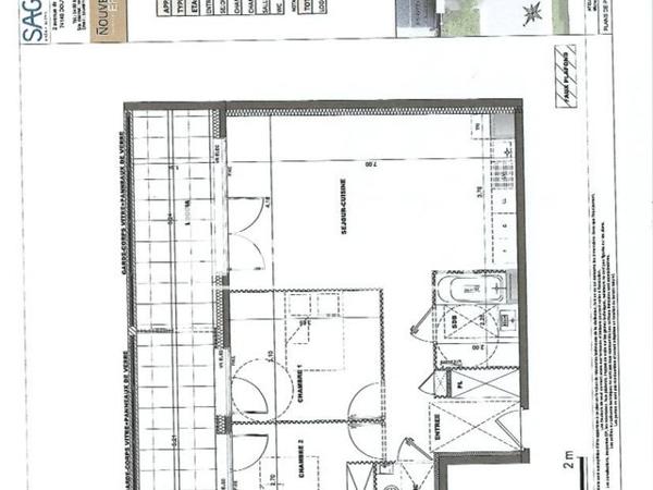 Location Appartement 3 pièces 63.4 m² - 26 RUE JEAN GIRARD MADOUX Chambery 73000