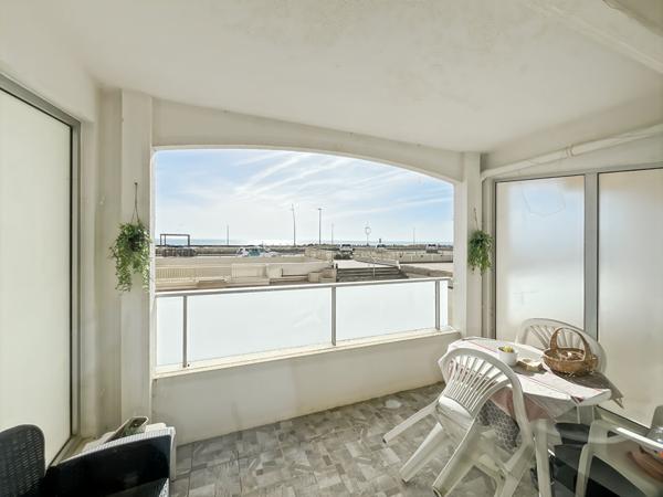 Appartement 1 pièce(s) studio face mer