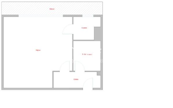 STUDIO AVEC BALCON - DERNIER ETAGE - VUE DÉGAGÉE