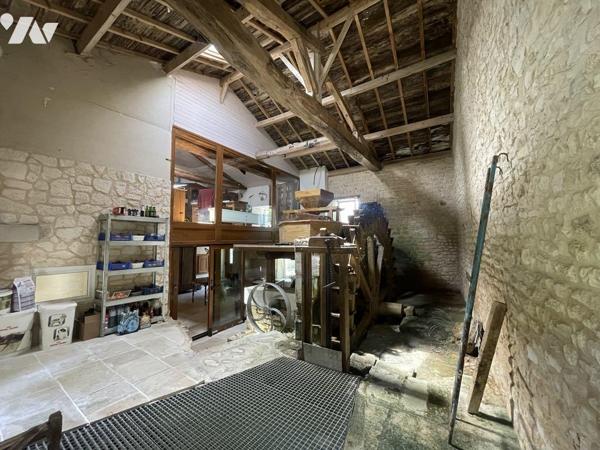 BIEN ATYPIQUE - RARE - MOULIN RENOVE - QUATRE CHAMBRES - 1 HECTARE - 265M² HABITABLES 